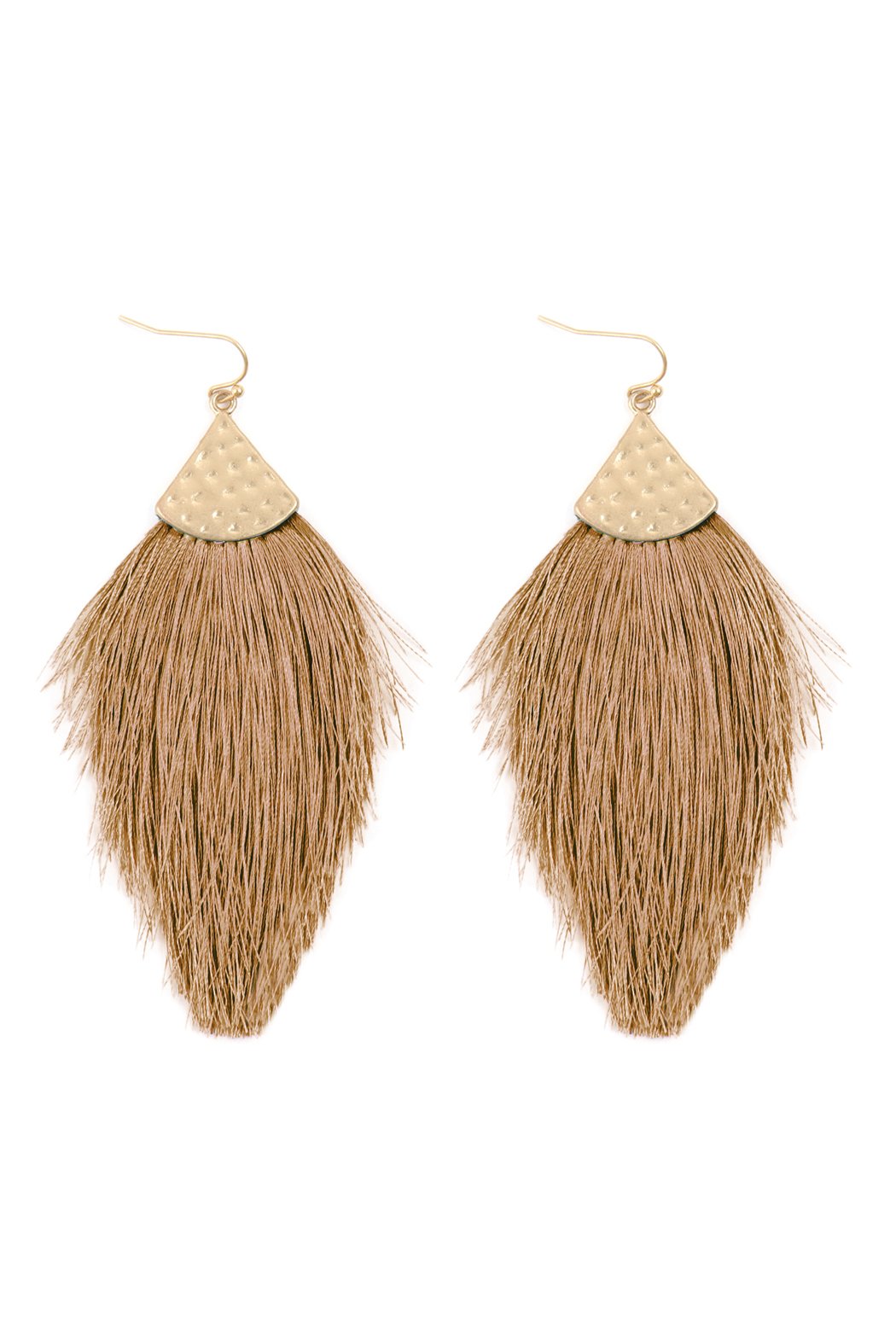 Thread Tassel Drop Earrings - 15 COLORS -