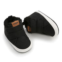 Thumbnail for Fuzzy Velcro Kid Sneakers - T - 4 COLORS -