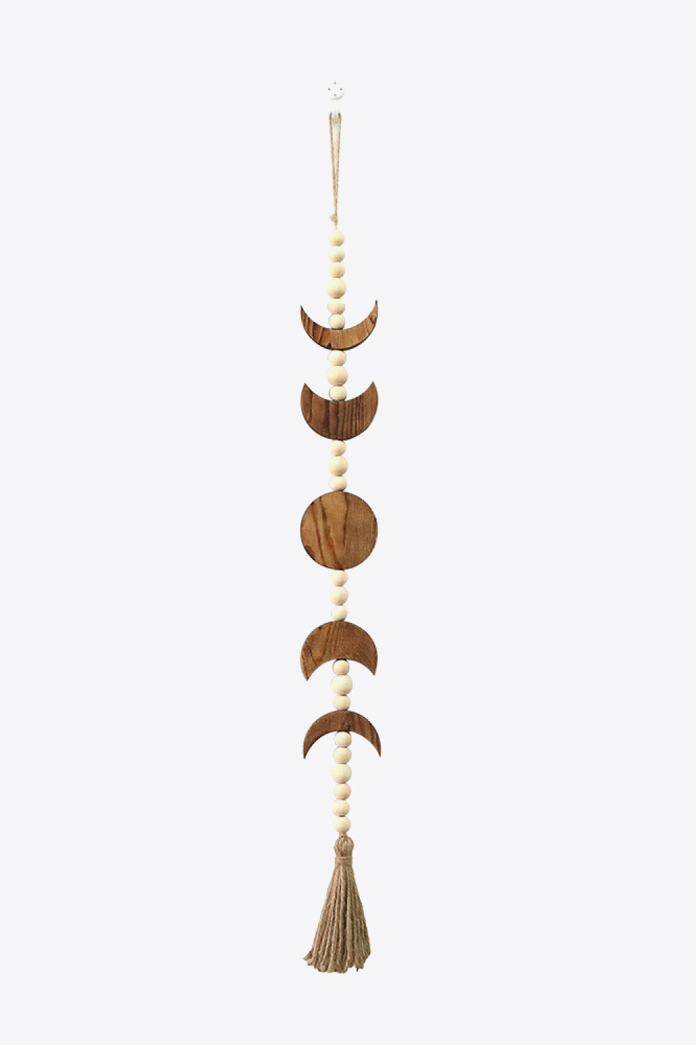 Wooden Tassel Wall Hanging - W 2.75" X L 29.5" - T - 2 COLORS -