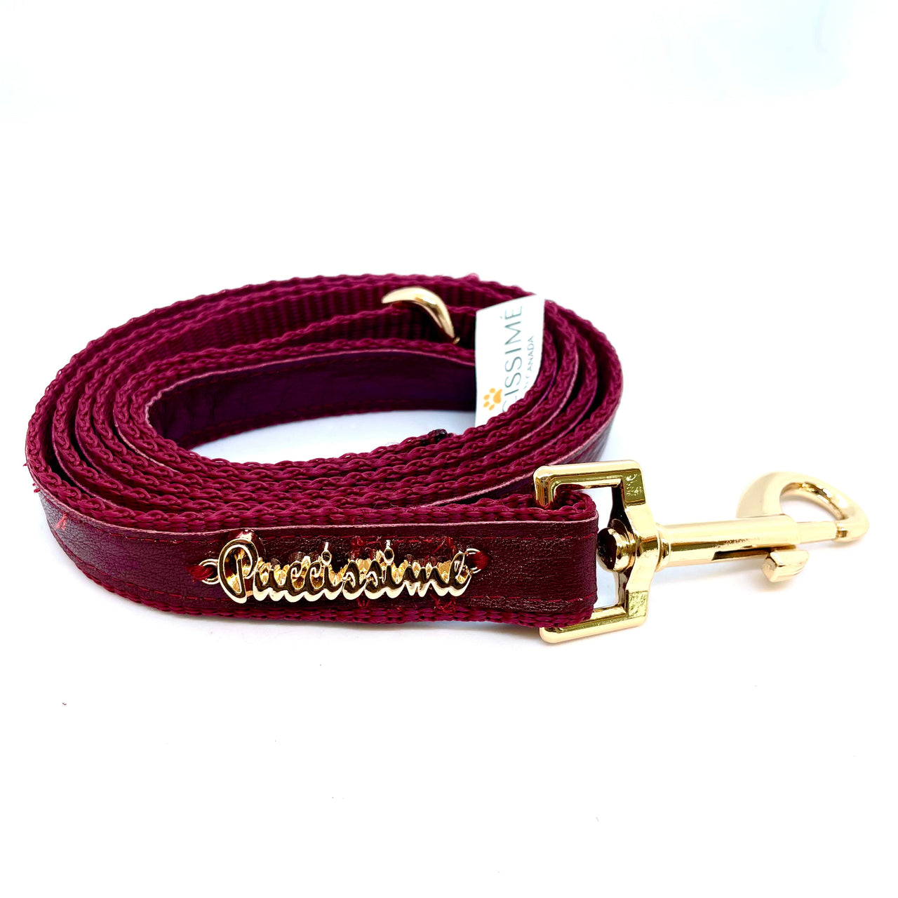 Puccissime - Red Wine Collar - 3 SIZES -