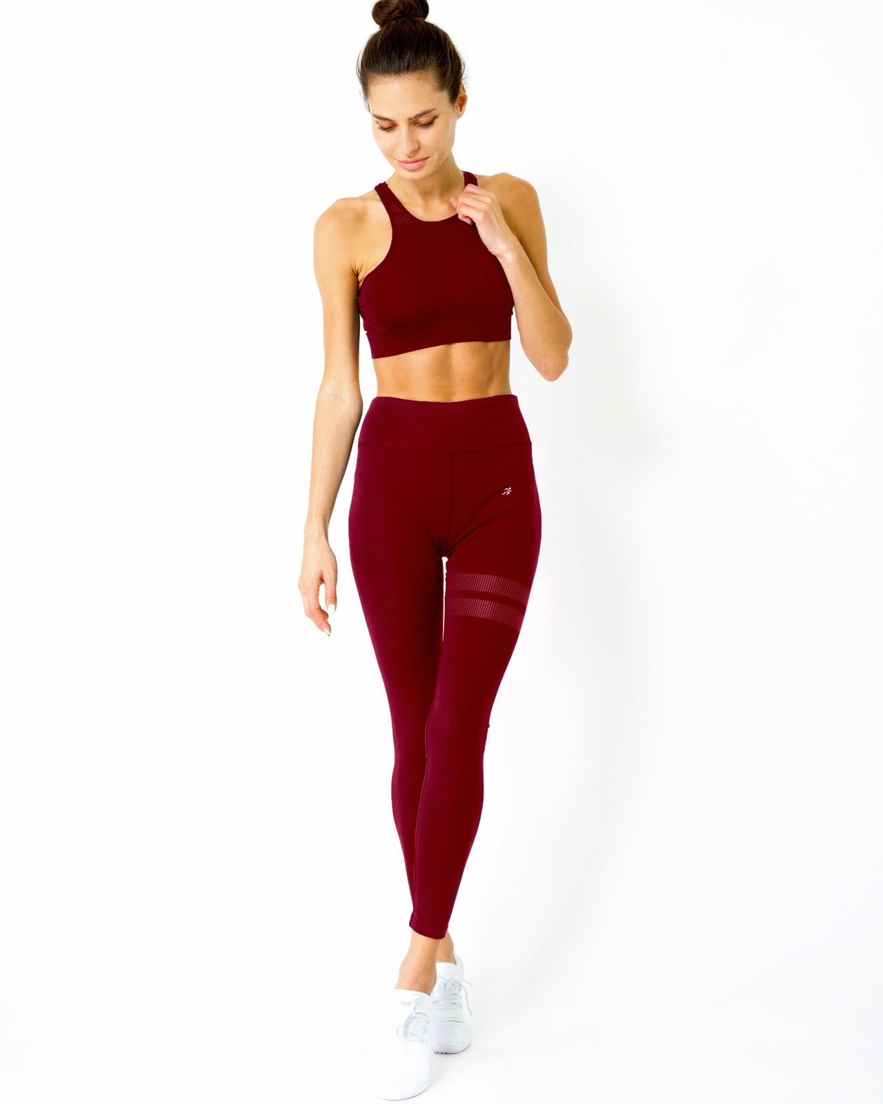 Savoy - Ashton Leggings - Maroon - 1 COLOR -