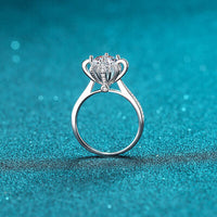 Thumbnail for 1 Carat Moissanite 925 Sterling Silver Ring