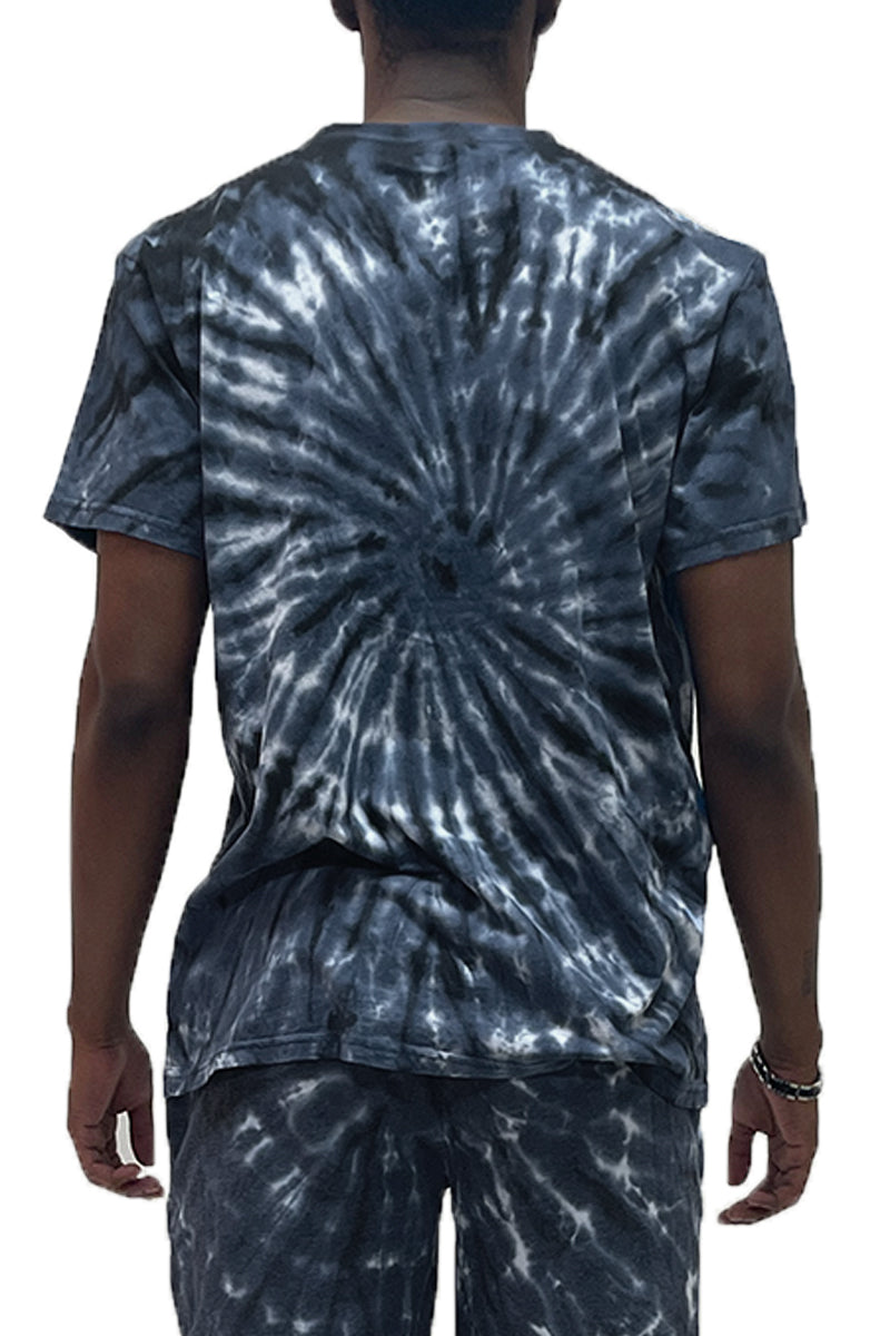 Swirly Cotton Tye Dye Tshirt - 1 COLOR -