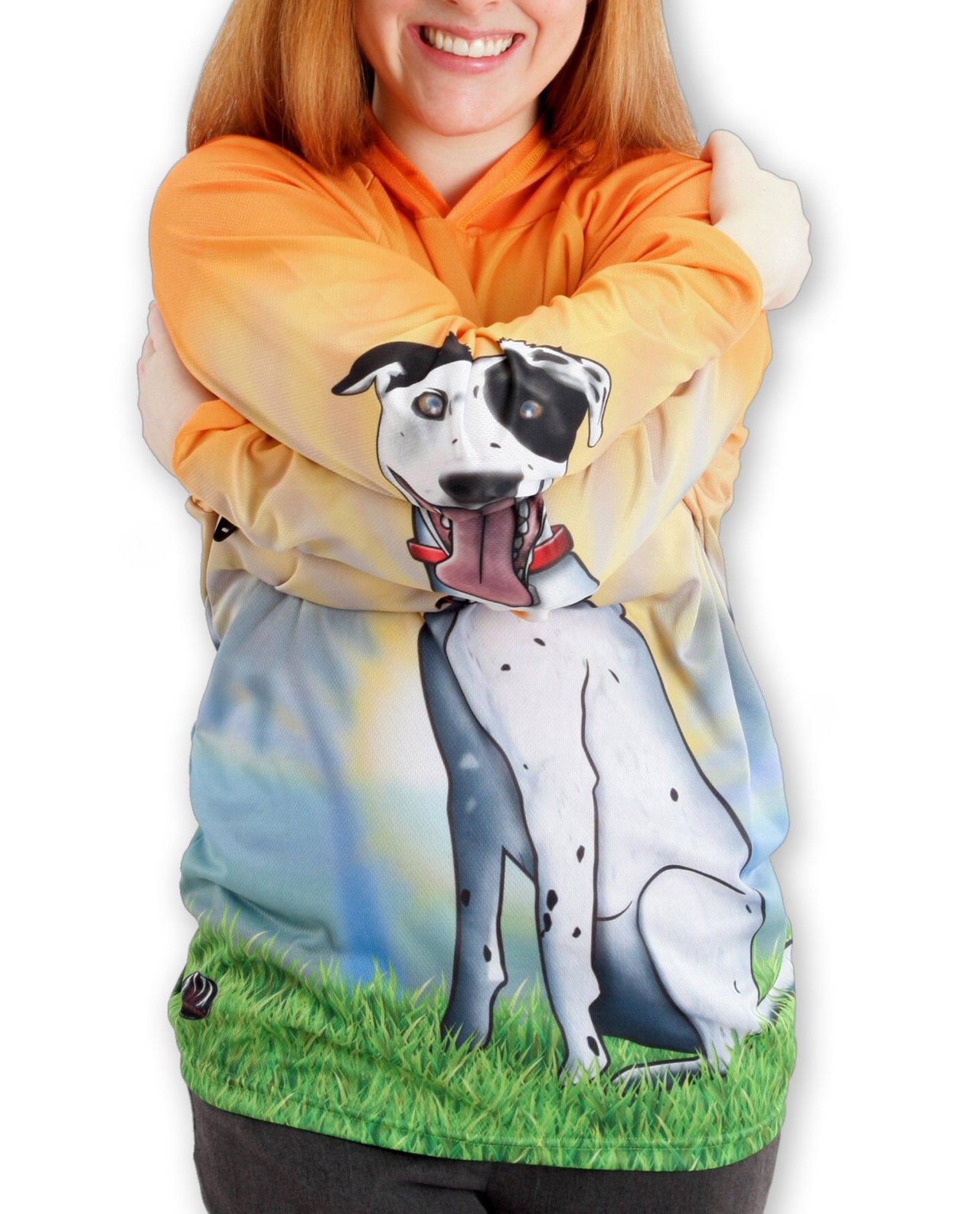 Mouthman - HOUND DOG Hoodie Sport Shirt - ADULT SIZES AVAILABLE! - 12 SIZES -