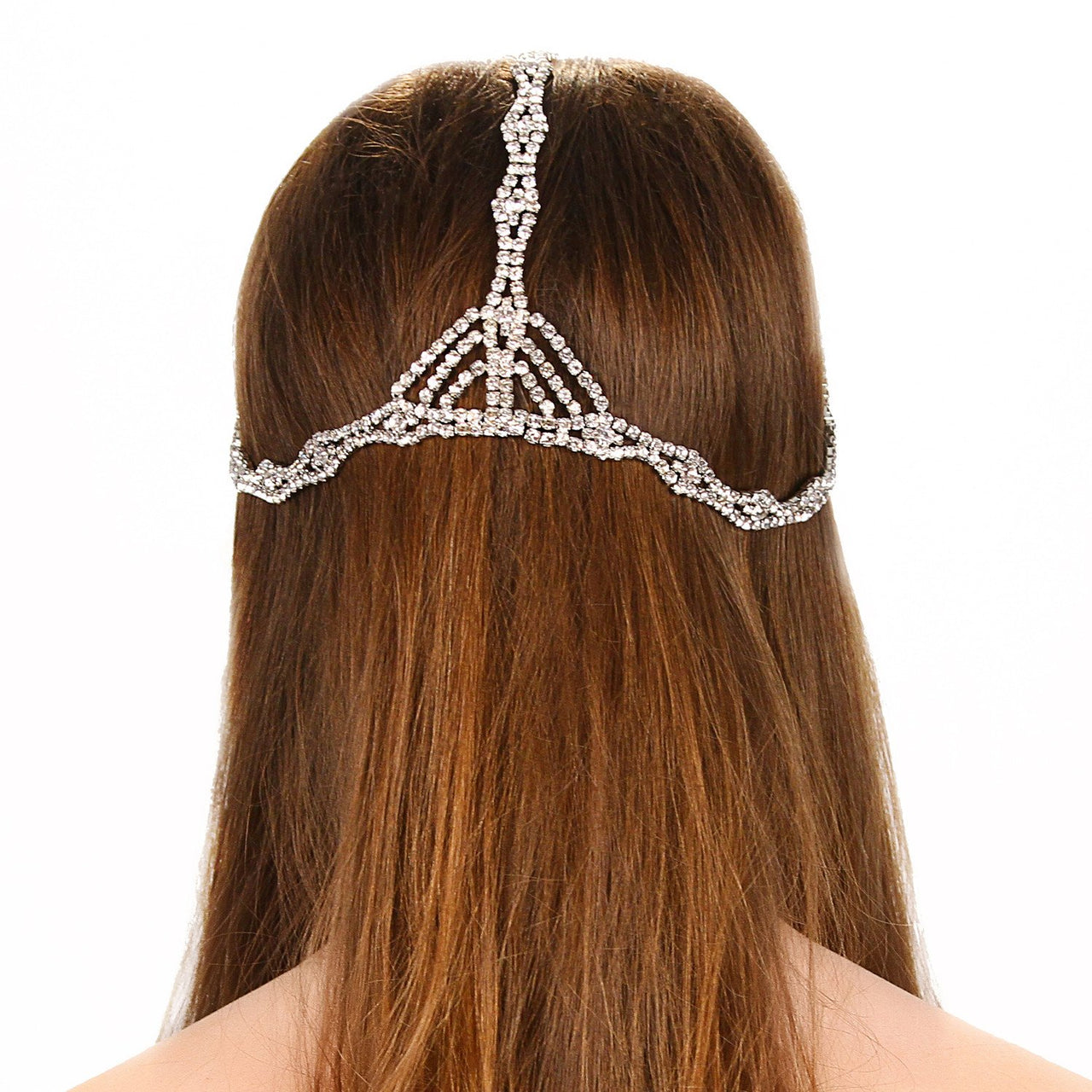 KRISTIN PERRY - Rhinestone Cleo Headpiece -