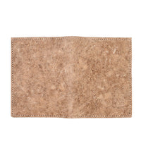 Thumbnail for IKON SWEDEN - Coconut Leather BiFold Card Holder - Beige - 1 COLOR -