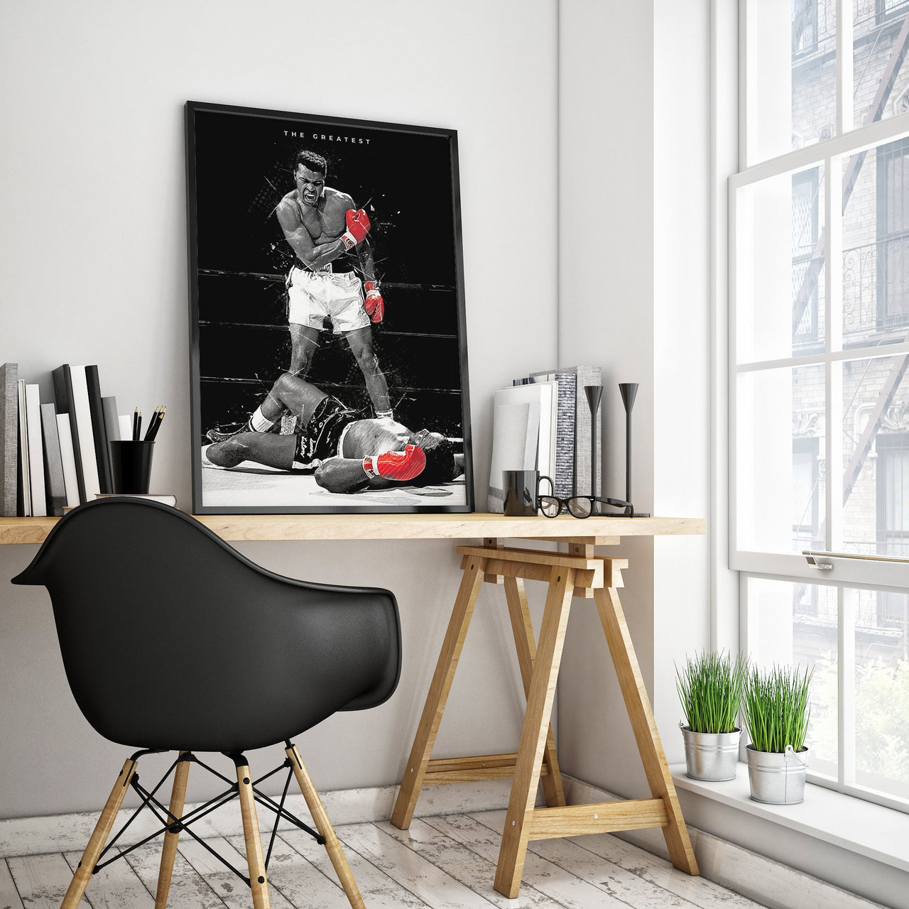 Muhammed Ali - USA Printed - 4 SIZES -