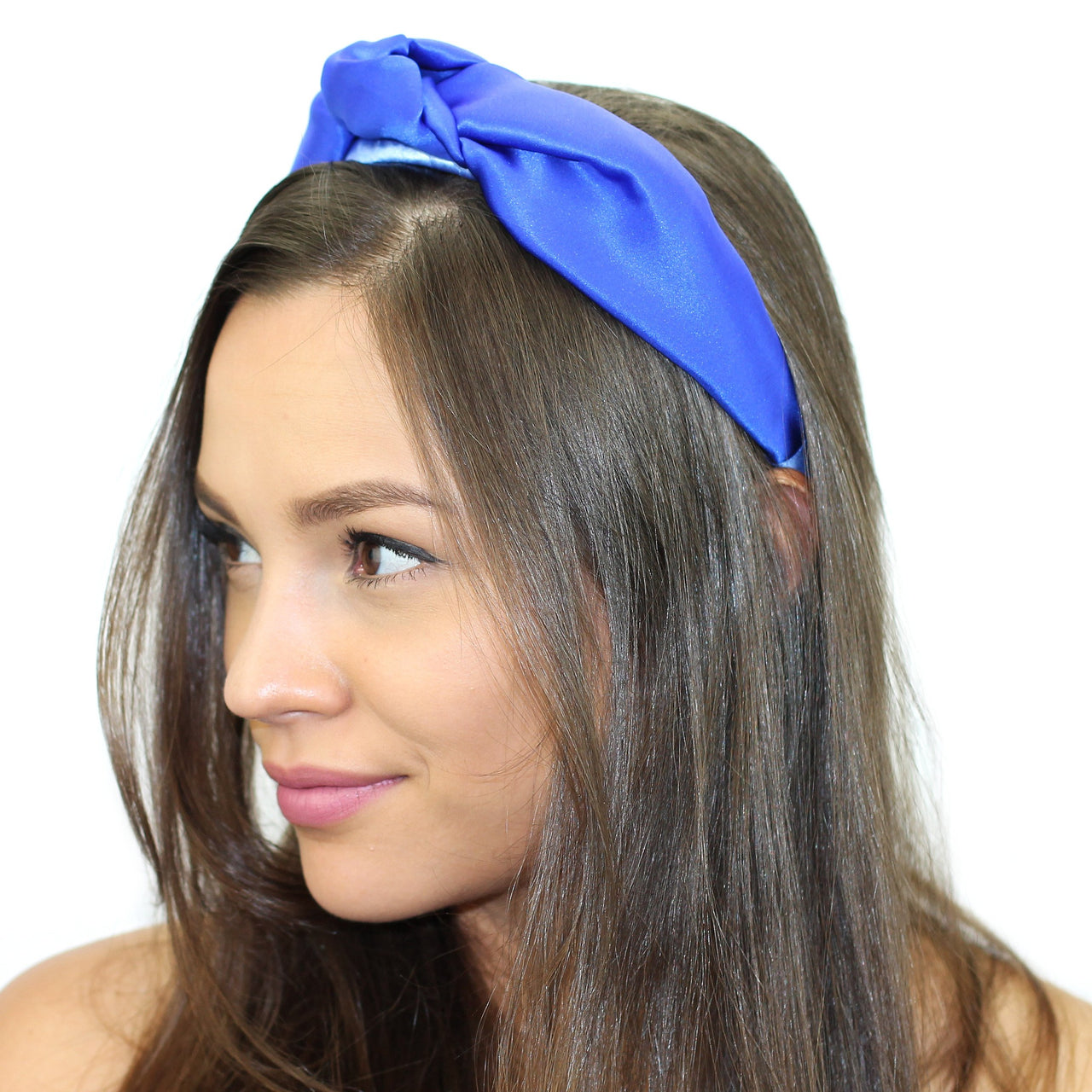 KRISTIN PERRY - Floral Silk Top Knot Headband - 6 COLORS / PATTERNS -