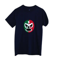 Thumbnail for mi cielo - Luchador Rojo + Verde - Red + Green Mexican Wrestler Men's T-Shirt - 1 COLOR -