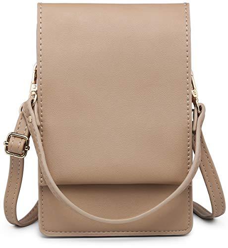 Shomico - Women Small Crossbody Purse Cell Phone Pouch Shoulder Bag - 5 COLORS