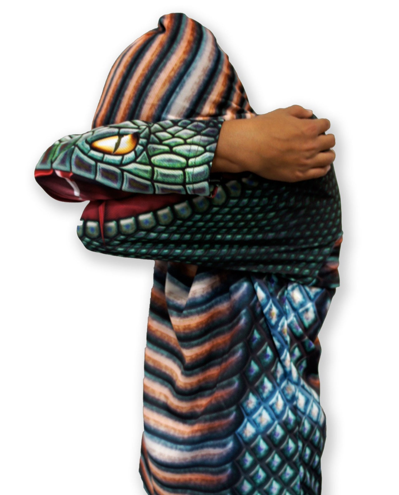 Mouthman - COBRA SNAKE Hoodie Chomp Shirt  - ADULT SIZES AVAILABLE - 13 SIZES -