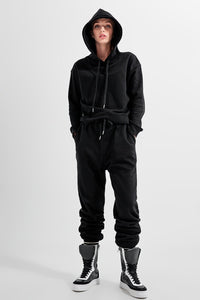 Thumbnail for Q2 - Basic Hoodie in Black - 1 COLOR -