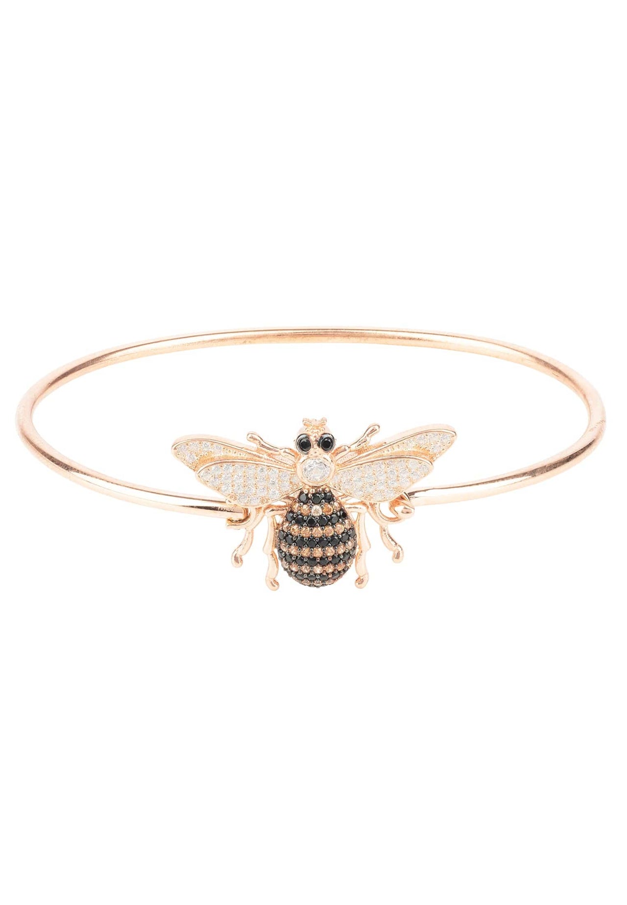 LATELITA - Honey Bee Bangle Bracelet Rosegold -