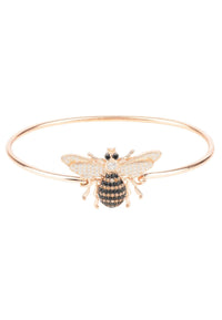 Thumbnail for LATELITA - Honey Bee Bangle Bracelet Rosegold -