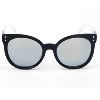 Thumbnail for Hyannis | E07 - Jaunty Mirrored Lens Soft Cat Eye Sunglasses - 5 COLORS -