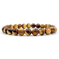 Thumbnail for Union - Dual Brown Sandalwood Mala Beaded Bracelet -