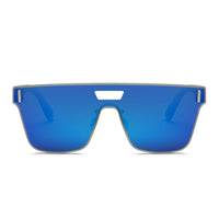 Thumbnail for Devon | S2075 - Retro Square Mirrored Sunglasses - 4 COLORS -