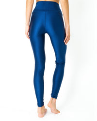 Thumbnail for Savoy - Nova Glam Body Sculpting Leggings - Navy Blue - 1 COLOR -