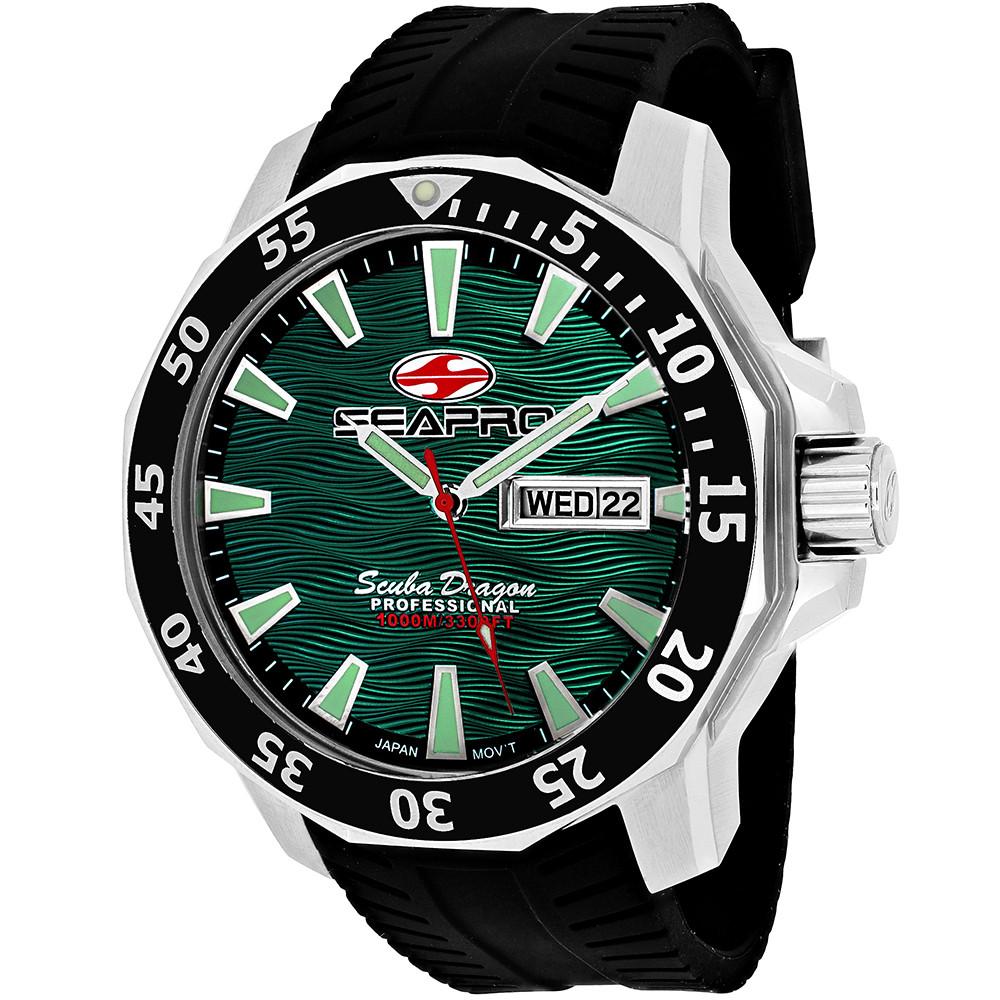 Seapro - 1000 Meters Scuba Dragon Diver Limited Edition - Water resistant to 100 ATM /  3,300 FEET! -