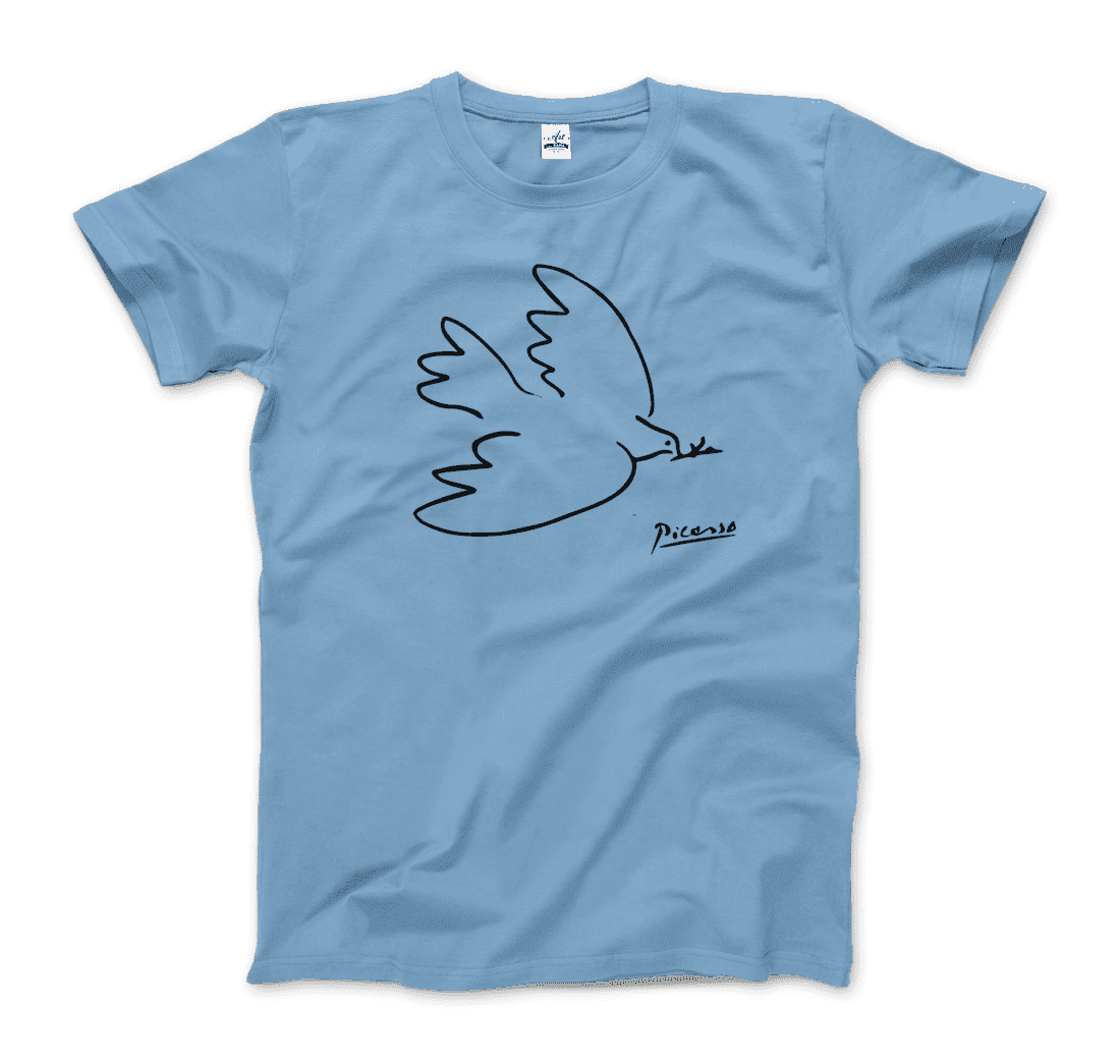 Pablo Picasso Dove of Peace 1949 Artwork T-Shirt - 6 COLORS -