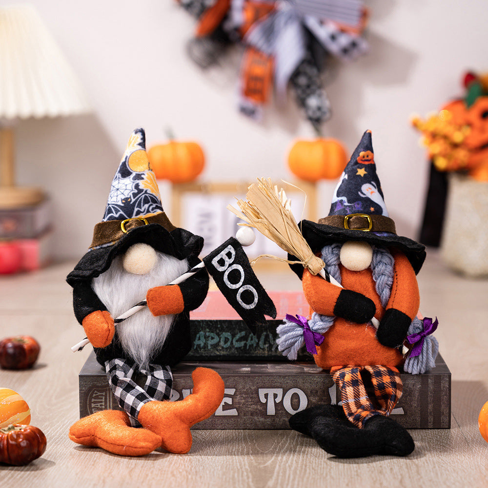 Halloween Long Leg Gnome - [5-10 DAY DELIVERY] - 11.4" - T - 2 TYPES -