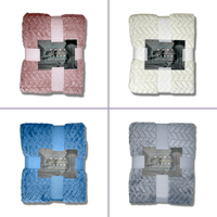 Thumbnail for Jupiter Gear - Home Collection Embossed Throw - 4 COLORS -