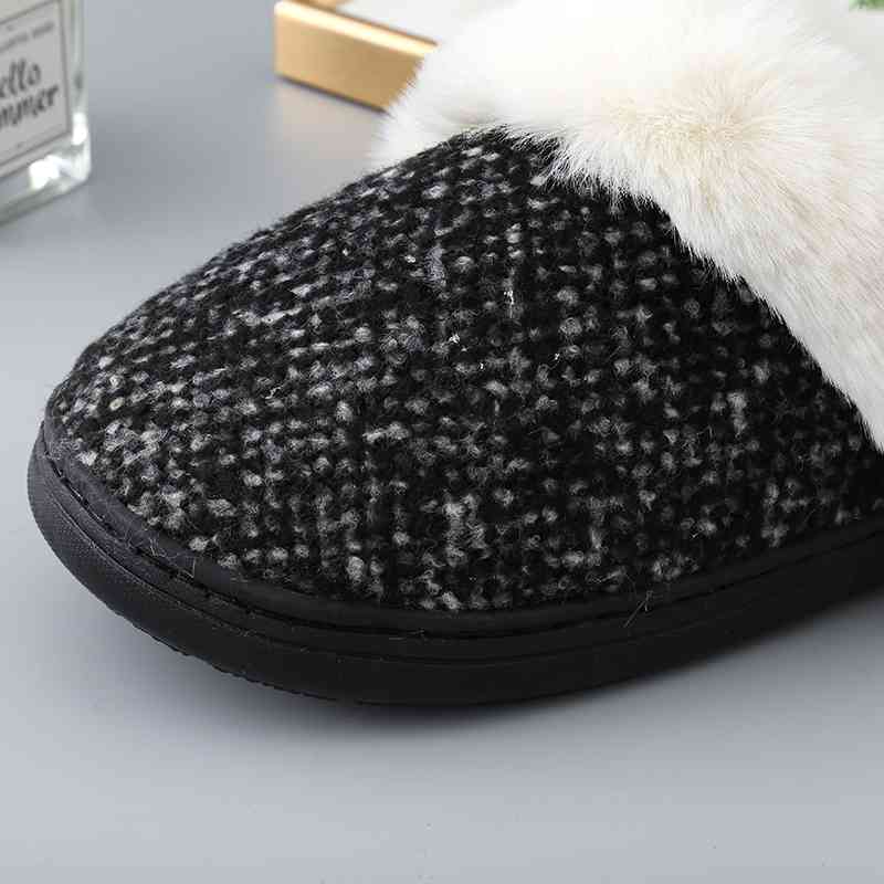 Sherpa Wrapped Indoor/Outdoor Slipper - T - 5 COLORS -