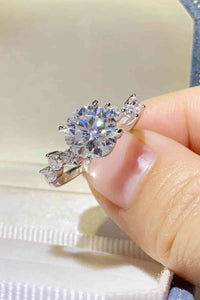 Thumbnail for 2 Carat Moissanite 925 Sterling Silver Ring