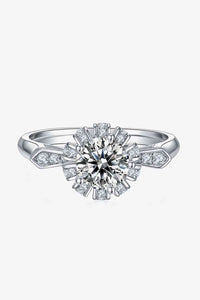 Thumbnail for 1 Carat Moissanite 925 Sterling Silver Ring