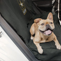 Thumbnail for US Army Car Bench Seat Pet Cover - Dark Camo -