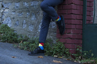 Thumbnail for Men's Flame Argyle Socks - 1 COLOR -