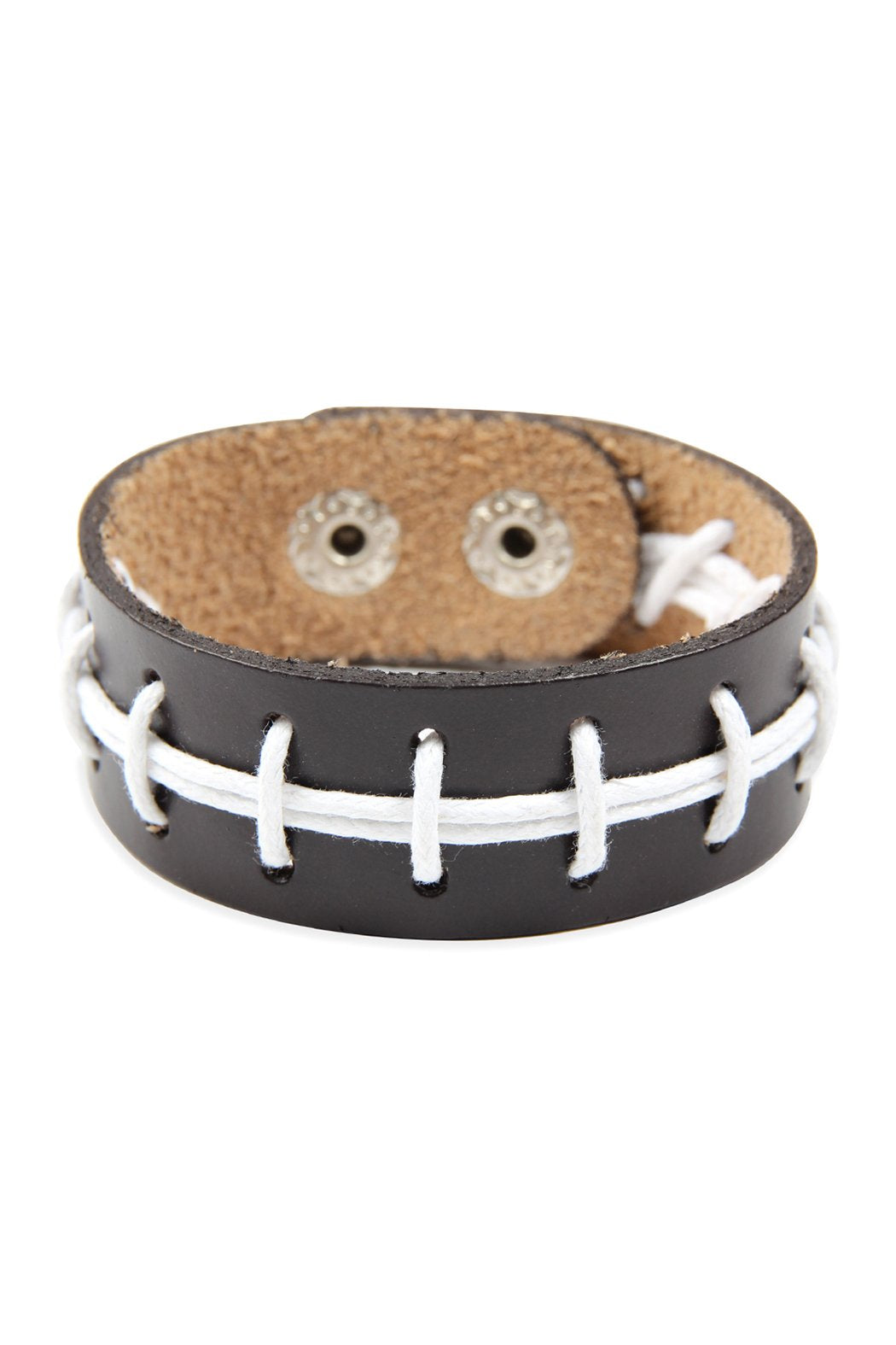 Football Leather Bracelet -