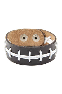 Thumbnail for Football Leather Bracelet -