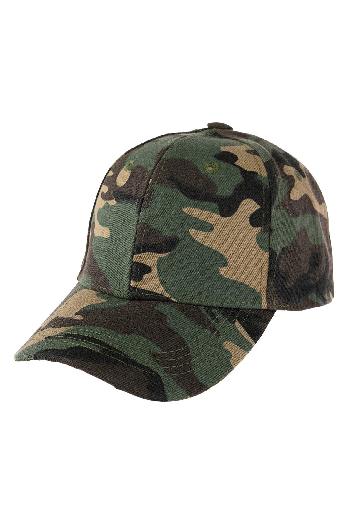 Riah Fashion - Camouflage Cap - 1 COLOR -