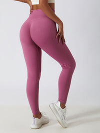 Thumbnail for Wide Waistband High Waist Active Leggings - T - 9 COLORS -