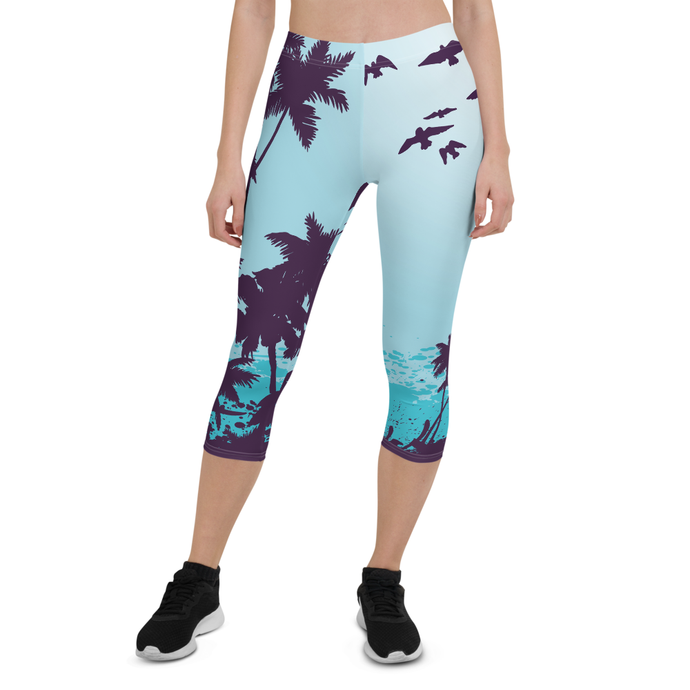 FYC - Women's All Day Comfort Morro Bay Capri Leggings - 1 COLOR -