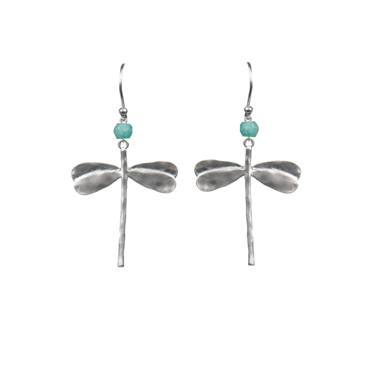 Gena Myint - Dragonfly Amazonite Earrings -