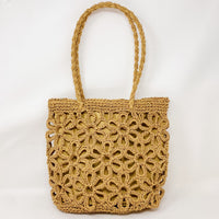 Thumbnail for Ellison & Young - Hand Made Muted Floral Tote - 1 COLOR -