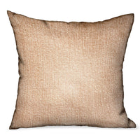 Thumbnail for Lush Sepia Off White Solid Luxury Outdoor/Indoor Throw Pillow - 6 SIZES -