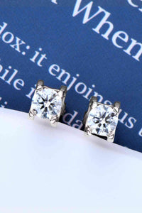 Thumbnail for Moissanite 925 Sterling Silver Stud Earrings