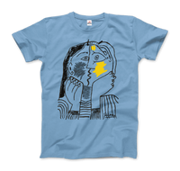 Thumbnail for Pablo Picasso the Kiss 1979 Artwork T-Shirt - 5 COLORS -