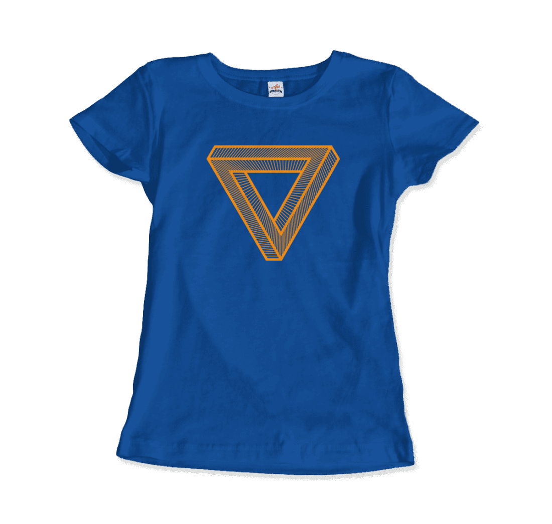 The Penrose Triangle From a Journey Through Time - DARK T-Shirt