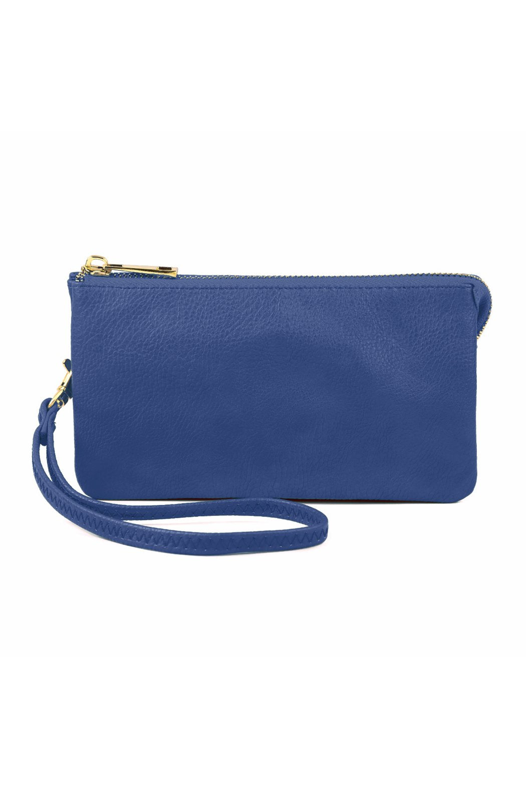 Riah Fashion - Leather Wallet With Detachable Wristlet - 25 COLORS -