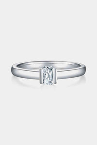 Thumbnail for Moissanite 925 Sterling Silver Solitaire Ring