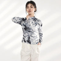 Thumbnail for Nayoko Turtleneck Long Sleeve Shirt - 1 COLOR -