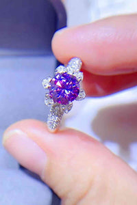 Thumbnail for 1 Carat Moissanite 925 Sterling Silver Ring