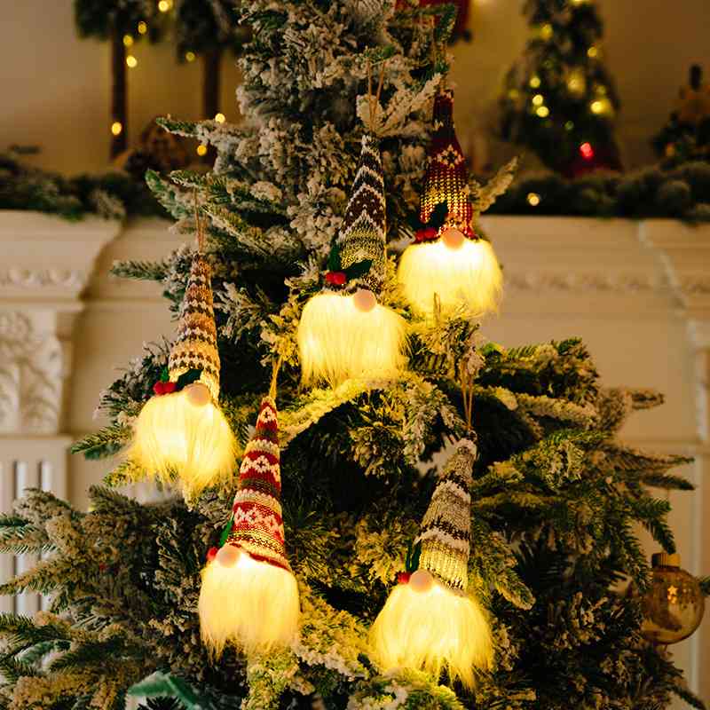 Assorted 2-Piece Light-Up Hanging Ornaments - batteries included - 2 PCS. - CHOOSE 1 GET 1 RANDOM PICK - [5-10 DAY DELIVERY] - T - 5 STYLES -