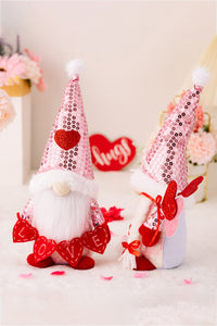 Thumbnail for Special Occasion / Mother's Day Sequined Heart Pointed Hat Gnomes - 11