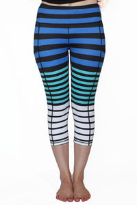 Thumbnail for Belcorva - Arctic Stripe - Pocket Capri - ON SALE! - 1 COLOR -