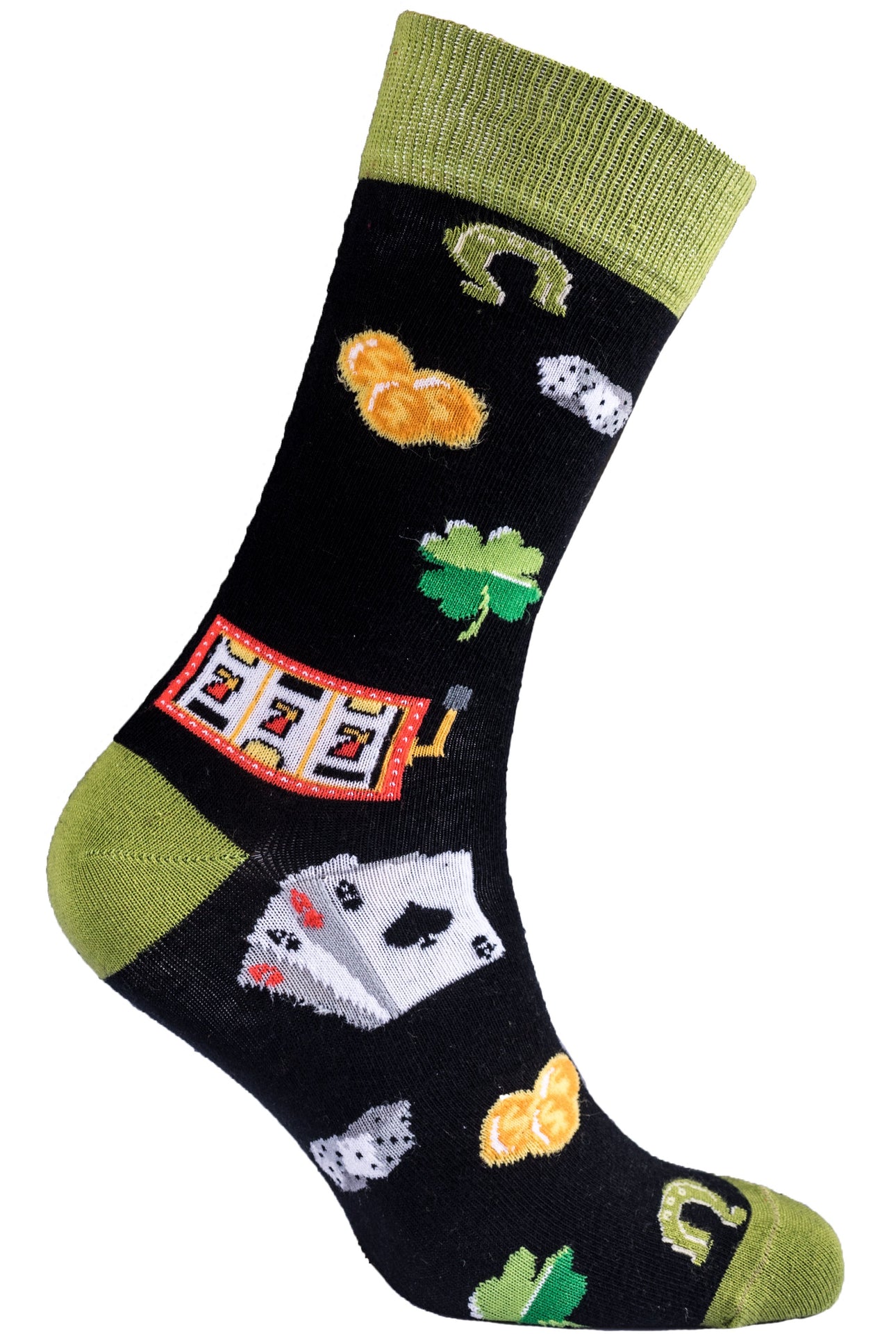 Men's Gambling Socks - 1 COLOR -